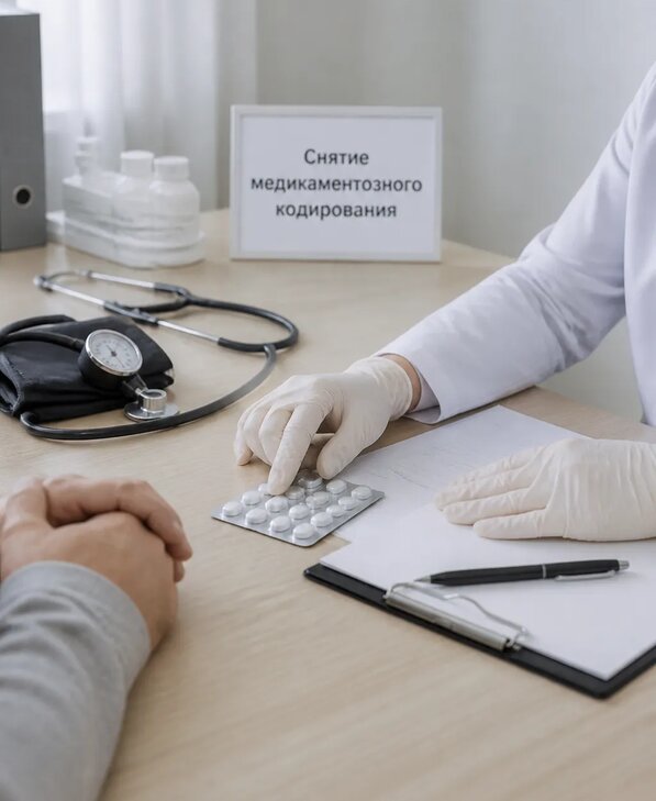 Снятие медикаментозного кодирования в Дальнегорске от 5152 р. | Медзона